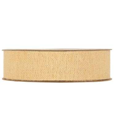 Cinta algodón beige 25mm x20m
