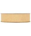 Cinta algodón beige 25mm x20m