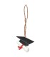 Colgantes graduación madera