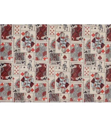 Bobina papel kraft 62cm x7 kilos baraja naipes.