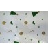 Bobina de polipropileno Navidad verde y oro 70cm x50m