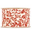 Cinta ramas hojas rojo 63mm x10m