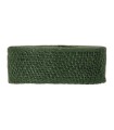 Cinta rústica yute, arpillera verde 50mm x 20m