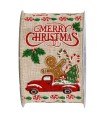 Cinta furgonetas  muñecos abetos caramelos 63mm x10m