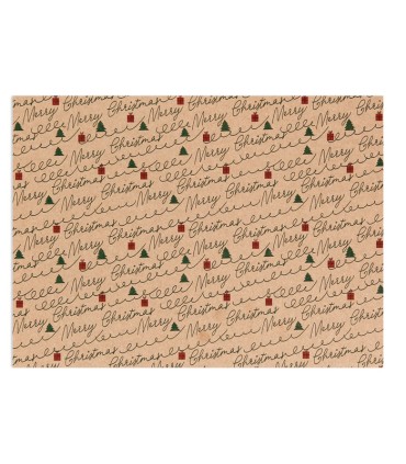 Bobina Merry Christmas 70cm x7.5 kilos