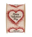 Cinta corazón Happy Valentine's Day 63mm x10m