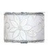 Cinta alambrada flor de pascua plata 63mmx10m