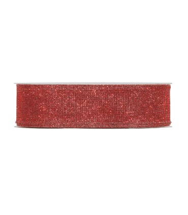 Cinta red, malla rojo brillante  40mm x50m