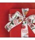 Cinta grosgrain rojo dulces navidad 38mm x 15m