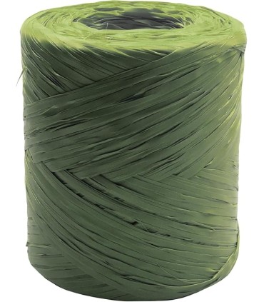 Rafia verde musgo 200metros
