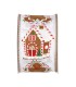Cinta galletas de jengibre, casitas. 63mm x10m