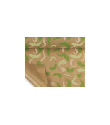 Bobina papel kraft pinceladas fondo natural 70cmX50m