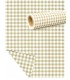 Bobina opaca cuadro vichy crema 70cm X 40m