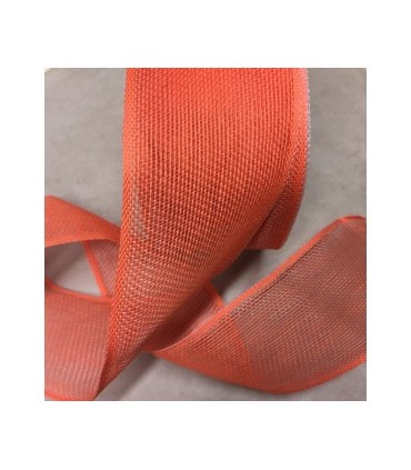 Cinta rústica naranja 70mm x25m