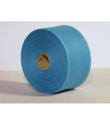 Cinta rústica azul claro 70mm x25m