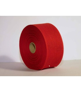 Cinta rústica rojo 70mm x25m