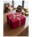 Bobina papel kraft  rojo 70cmX7.5Kg