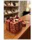 Bobina kraft topos grandes rojos 70cm x7.5kilos