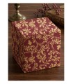 Bobina papel arabescos granate papel 70cmX7.5Kg