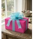 Bobina papel doble cara azul y fucsia  62cmX7Kg
