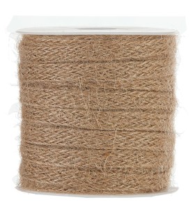 Cinta espiga jute natural 10mm x20m