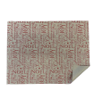 Bobina papel kraft 62cm x100m texto Navidad