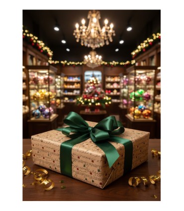Bobina texto Merry Christmas 70cm x 7,5 kilos