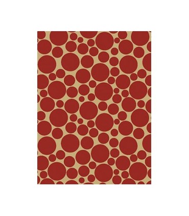 Bobina papel kraft topo rojo grande 70cmX7.5Kg