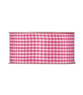 cinta vichy fucsia