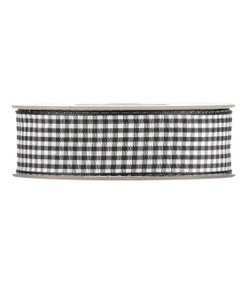 cuadro vichy negro