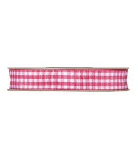 cinta vichy fucsia