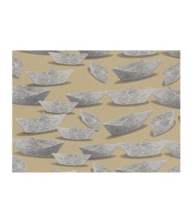 bobinas  barcos de papel