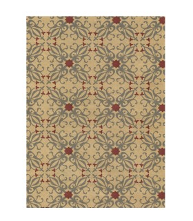 bobina papel de regalo kraft mosaico