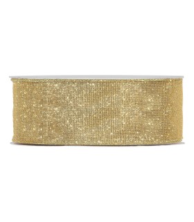 Cinta red, malla oro alambrada 63x50m