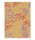 Bobina papel kraft serpentincas colores